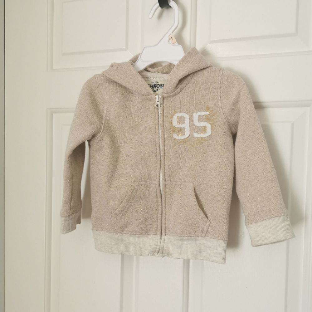 3/$15 Oshkosh B'gosh hoodie size 2t